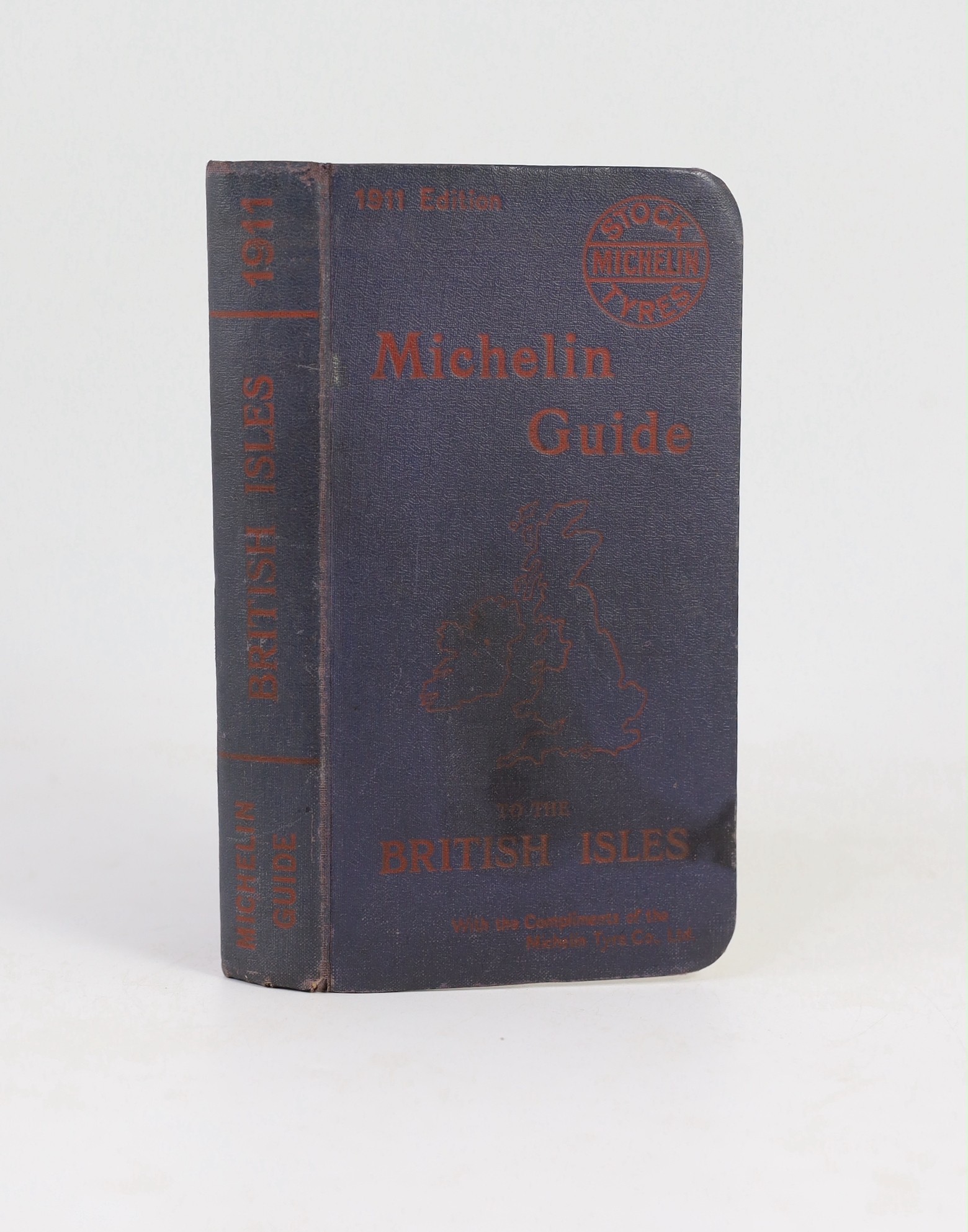 Michelin Guide to the British Isles, 8vo, pictorial cloth, 1911